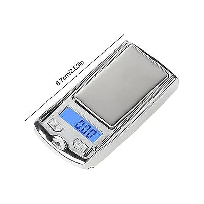 Kubei Upgraded Large Range Small Kitchen Scale 1Kg/0.01G, USB Charging Mini Food Electronic Scale, High Accuracy Cooking Scale, Pocket Scale with LCD