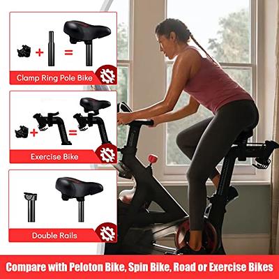 Wide Bike Seat Cushion for Peloton Bike & Bike Plus,Wide Saddle