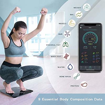 Body Fat Scales Smart BMI Scale Digital Bathroom Scales for Body