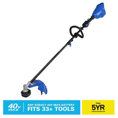 Wild Badger Power 20 Volt 20-Volt 15-in Straight Shaft Battery String Trimmer 4 Ah (Battery and Charger Included) | WB20VMTPBC