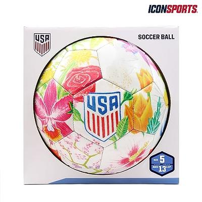 Icon Sports Officially Licensed US Soccer Federation Size 5 Soccer Ball |  Crayola & Fox Sport Coll…See more Icon Sports Officially Licensed US Soccer