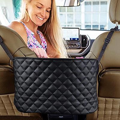 8sanlione Leather Car Seat Cover, Car Front Seat Cushion/Protector,  Breathable Comfort Automotive Seat Cover, Compatible with Most Cars,  Vehicles