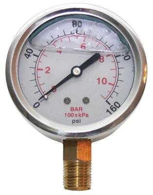 Jones Stephens J40502 Hot Water and Refrigerant Line Thermometer, Angle Pattern, Steel Well, 1/2 NPT