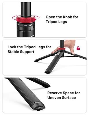 57in Selfie Stick Tripod - ULANZI Go Quick II Extendable Tripod Stand  Magnetic Suction Quick Release Vlog Accessories Handle for GoPro Hero 11 10  9 8