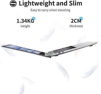 SGIN 15.6 inch 8gb DDR4 256gb SSD Laptop 1366*768 HD Windows 11 Laptop  Computer with up to 2.8GHz Quad Core Intel Celeron, 2.4/5G Wifi, Bluetooth  4.2