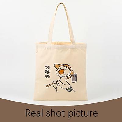 OKBA 10 pcs Sublimation Tote Bags,polyester tote bags for sublimation, DIY  customization blank canvas tote bags 12.2 * 14.2 in