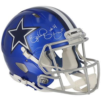 Drew Pearson Michael Irvin & CeeDee Lamb Dallas Cowboys Multi-Signed  Riddell Speed Authentic Helmet