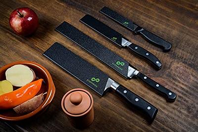 EVERPRIDE Chef Knife Sheath Set (4-Piece Set) Universal Blade Edge Cover  Guards for Chef's and Kitchen Knives – Durable, BPA-Free, Felt Lined,  Sturdy ABS Plastic – Knives Not Included - Yahoo Shopping