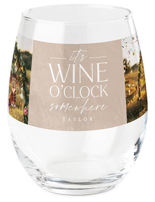 Personal Creations Wine Glasses - Personalized Giant Wine Glass