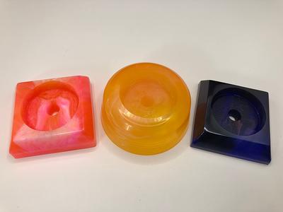 5Pcs Orb Sphere Silicone Mold for Epoxy Resin Polymer Clay