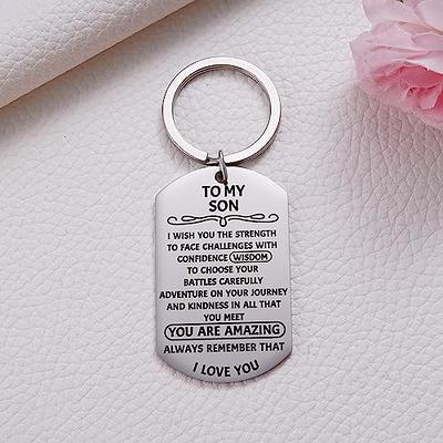 Mom of boys keychain- boy mom keychain