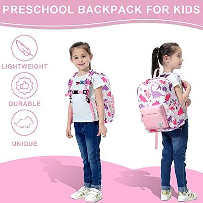 Preschool Backpack for Girls Tollder Cute Small Dinosaur Daycare