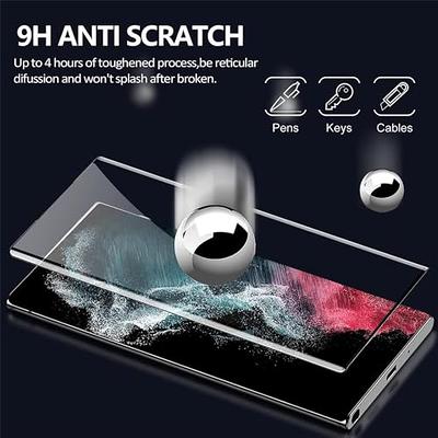 letosan [2+2 Pack] Galaxy S23 Ultra Screen Protector, 9H Tempered