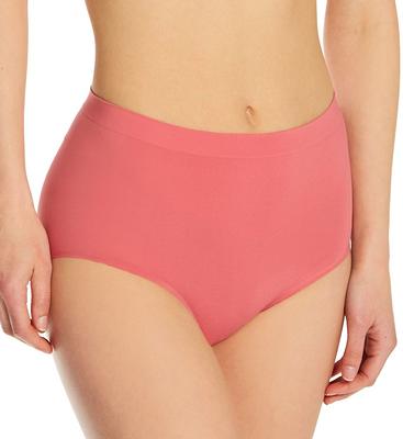 Bali Women's EasyLite Seamless Brief Panty in Pink (DFELS1), Size 9