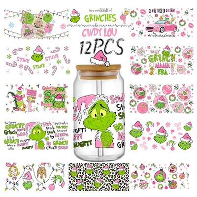 Harloon 16 Sheets Christmas Rub on Transfers for Crafts and