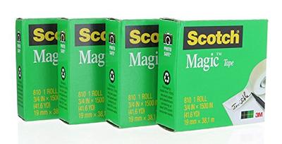 Scotch Magic Invisible Tape Refill Roll - 0.75 x 500