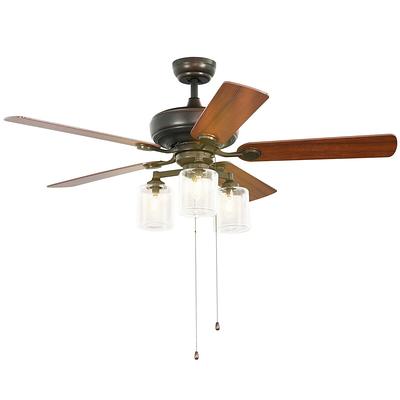 Lamp 52 In Bronze Indoor Ceiling Fan