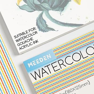 Fluid Cold Pressed Watercolor Paper Pads 20 Sheets | Oil and Cotton