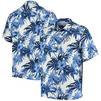 New York Yankees Tommy Bahama Coconut Point Island Button-Up Shirt - White