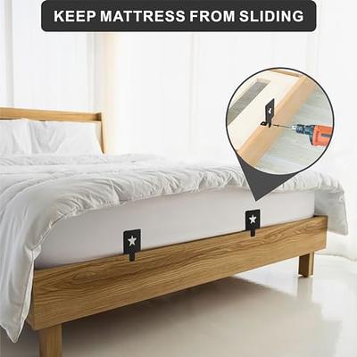 Mattress Retainer Bar For Adjustable Beds,Keep Mattress Topper From Sliding  