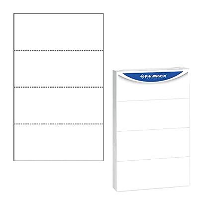 Accent Opaque 11” x 17” White Cardstock Paper, 65lb, 175gsm – 250