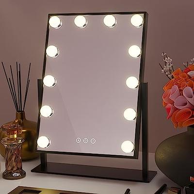 Hollywood Touch Duo-Tone Wide LED Makeup Mirror • Impressions Vanity Co.