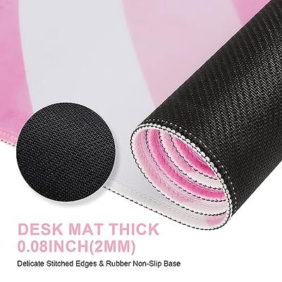 4 in 1 Mouse Pad Combo, Large Gaming Mouse Pad + Keyboard Wrist Support +  Mouse Wrist Rest + Coaster, Table Pad with Stitched Edge Memory Foam  Ergonomic Wrist Pad Set, Leopard Print 