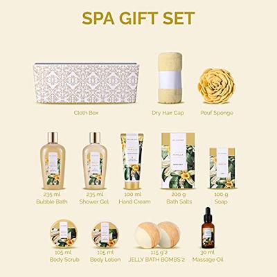 Spa Luxetique Spa Gift Basket, Vanilla Gift Baskets for Women