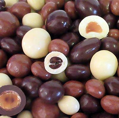 Chocolate Covered Peanuts - 1lb Bag - Bulk Sizes Available