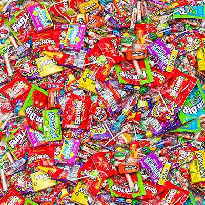 Assorted Bulk Candy - Bulk Party Mix - 6 Pounds - Goodie Bag Stuffers -  Pinata Candies - Individually Wrapped - Big Candy Bag