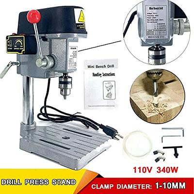 JOYABEST Upgraded Version of 3-Speed Mini Drill Press Machine 340W Mini  Bench Table Drill for Craft Jewelers