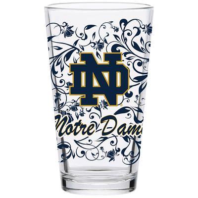 Notre Dame Fighting Irish Seal 2-Piece 16oz. White Wine Glasses Set