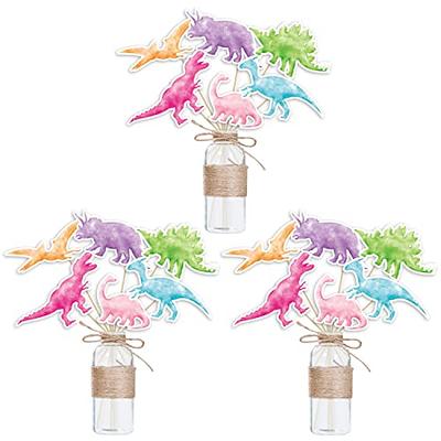 HJINGY 96 PCS Dinosaur Party Supplies Dinosaur Birthday Party Tableware Set  Dinosaur Themed Plates Napkins Forks Party Decorations for 24 Guests Dino