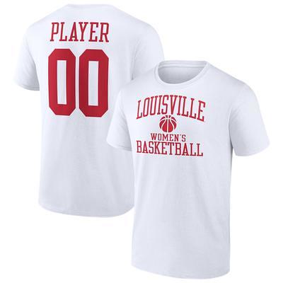 Louisville Cardinals Fanatics Branded Men's Basketball Pick-A-Player NIL  Gameday Tradition T-Shirt - White