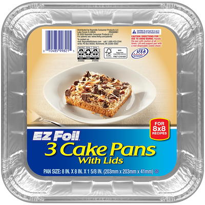 EZ Foil Cake Pans with Lids, 13x9 Inch, 2 Count - Yahoo Shopping