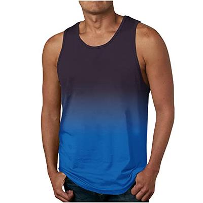 Buy Muscle Killer 3 Pack Men's Muscle Gym Workout Stringer Tank Tops  Bodybuilding Fitness T-Shirts (Black+Yellow+Blue, Medium) at