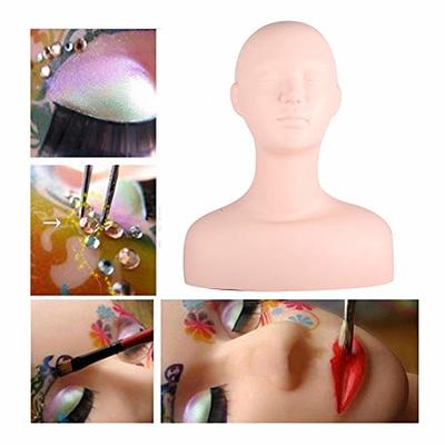 L7 MANNEQUIN FRP Realistic Female Mannequin Head with Shoulder for Display  - Manikin Head with Shoulder for Wig/Jewelry/Makeup/Hat/Sunglass Display  (BLG-8 1PC) - Yahoo Shopping