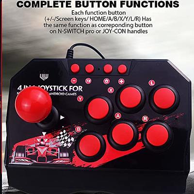 USB Game Controller For Switch/PC/PS3 Arcade Fighting Joystick Stick Gaming