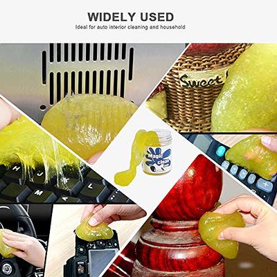 Yellow LEMON Car Auto Interior Detailing Magic Cleaning Gel Slime Dust  Cleaner