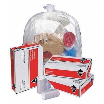 Rubbermaid Commercial 10 mil Trash Bags 30 gal 30 H x 37 W Black 500 Bags -  Office Depot