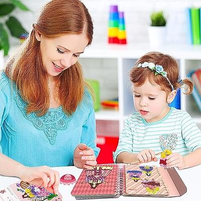 Creative Puzzle Puncture Painting Crafts For Girls Ages 8-12, Poke Art Kits  For Kids, Fabric Art Frenzy, 2023 Children's Fabric Art Craze Poke Drawing