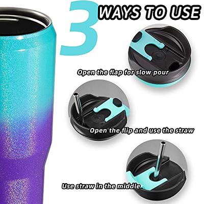 COKTIK 24 oz Insulated Tumbler with 3 Lids(2 Straws/Flip Lid) Stainless  Steel Double Vacuum Coffee T…See more COKTIK 24 oz Insulated Tumbler with 3