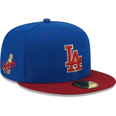 New Era Men's White, Red Los Angeles Angels Undervisor 59FIFTY Fitted Hat