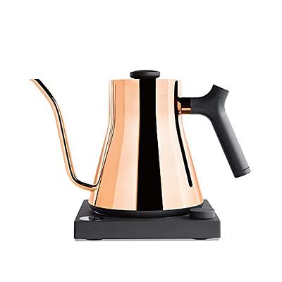 Fellow Stagg EKG Electric Gooseneck Kettle - Pour-Over Coffee and Tea Kettle  - Stainless Steel Kettle Water Boiler - Quick Heating Electric Kettles for  Boiling Water - Warm Pink With Maple Handle - Yahoo Shopping