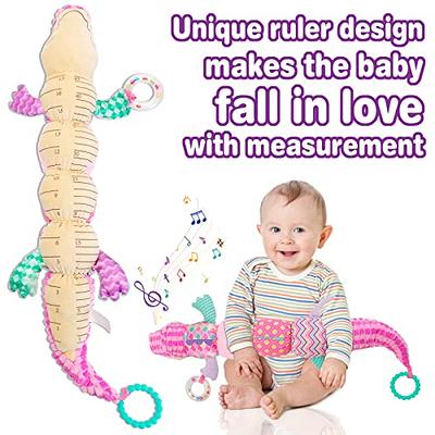 Baby Toys Musical Soft Toy: Infant Toys Stuffed Animal with Rattles Crinkle  & Ruler Design, Newborn Sensory Toys for Tummy Time Babies Girl Boy 0 3 6 9  12 Months Gifts, Crocodile Pink - Yahoo Shopping