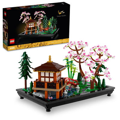 LEGO Icons Tranquil Garden Creative Building Set, Gift for Valentines Day  for Adult Fans of Japanese