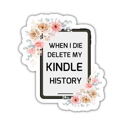 50pcs Book Stickers for Kindle, Kindle Stickers, Bookish Reading Stickers  for Kindle Case, Booktok Stickers Book Lover Stickers Gifts Accessories for