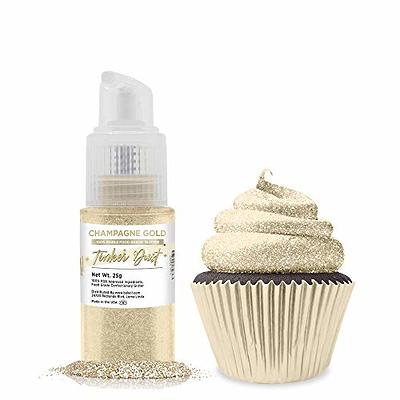 BAKELL Silver Edible Glitter, 25 Grams, TINKER DUST Edible Glitter, KOSHER Certified, 100% Edible Glitter