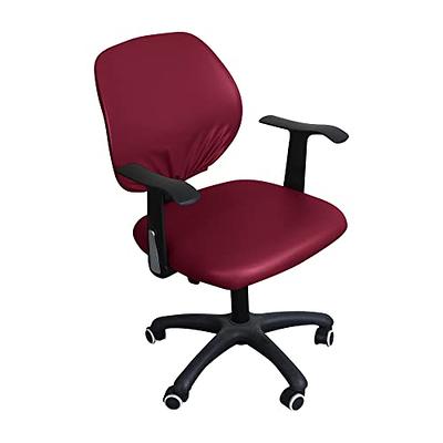 Jacquard Office Chair Cover Stretch Computer Seat Covers Elastic