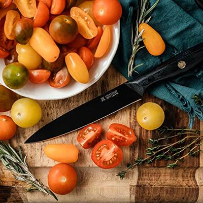 Kitchen Knife 7 Piece Black Sharp Set for Kitchen Stainless Steel